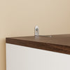 SoBuy KSB03-W Armadio 2 Ante Battenti Salvaspazio (immagine 4/12)