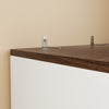 SoBuy KSB04-W Armadio 2 Ante Battenti con 3 Cassetti (immagine 4/12)