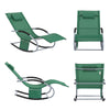 SoBuy Κήπος Deckair Rocking πολυθρόνα με headrest και ogs28-wd tascine