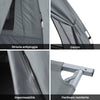 SoBuy Αναδιπλούμενη κουρτίνα 193x86x160cm OGS32-HG (αντίγραφο)