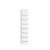 SoBuy STR14-H-W Libreria a Colonna con 10 Ripiani, Bianco - immagine 1/12