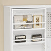 SoBuy STR16-W Scaffale a Giorno Sospeso con 4 Ripiani, Bianco - immagine 5/12