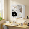 SoBuy STR16-W Scaffale a Giorno Sospeso con 4 Ripiani, Bianco - immagine 2/12