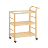 SoBuy Μπαμπού καροτσάκι 30x58x76cm fkw34-b-n (αντίγραφο)