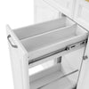 SoBuy Καροτσάκι κουζίνας με συρτάρια κουζίνας κινητής πίστη με τροχούς 115 x46 x90 cm fkw100 -own