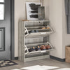 SoBuy Που πωλείται ράφι παπουτσιών με 2 Limelights Rubalte Saving Slim, 60x23x79cm, Gray, FSR137-HG