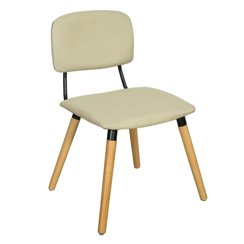 SoBuy Καρέκλα καρέκλα καρέκλα καρέκλα γραφείου καρέκλα μαγειρέματος μπεζ fst54-mi