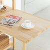 SoBuy Μικρό τραπέζι κουζίνας πάτωμα τραπεζαρία τραπεζαρία τραπεζαρία creenza creenza πτυσσόμενα τραπέζια fwt70-n
