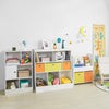 SoBuy Bookshop Montessorian για παιδιά Shepherds Holder φέρνει L58*P27*A76 CM KMB27-W