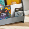 SoBuy Βιβλιοπωλείο Montessorian για παιδιά Shepherd Shepherdas Holder Holder Children's Bookcase Grey KMB32-HG