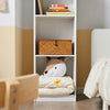 SoBuy Scala ράφια ράφια αποθήκη βιβλιοθήκη βιβλιοθήκη βιβλιοθήκη για παιδική πόρτα πόρτα KMB42-W