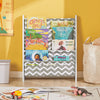 SoBuy Bookshop Montessorian για παιδιά 4 Επίπεδο ράφι φέρνει KMB50-HG παιδικό βιβλιοπωλείο