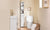 Il mobile colonna da bagno slim 20×20×180 cm — ingombro minimo, grande capacità