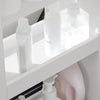 Αντίγραφο από SoBuy Ράφι εξοικονόμησης χώρου με 2 αφαιρούμενα γκρίζα καλάθια μπάνιου Λευκό 20x60x70cm BZR83-W