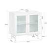 Αντίγραφο από SoBuy Sottolavabo Cabinet με 2 πόρτες χωρίς ντουλάπι νεροχύτη για μπλε νεροχύτη μπάνιου, 60x30x59cm, BZR113-B