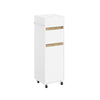 SoBuy BZR225-WN Mobile Bagno Salvaspazio su Ruote (immagine 1/12)