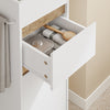 SoBuy BZR225-WN Mobile Bagno Salvaspazio su Ruote (immagine 10/12)