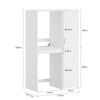 SoBuy BZR231-W Mobile Lavatrice e Asciugatrice In Colonna Salvaspazio (immagine 3/12)