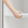 SoBuy BZR231-W Mobile Lavatrice e Asciugatrice In Colonna Salvaspazio (immagine 8/12)