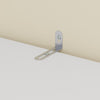 SoBuy BZR232-W Colonna Salvaspazio Armadio Multiuso con 4 Ante e 3 Ripiani Aperti (immagine 11/12)