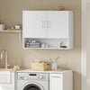 SoBuy BZR233-W Mobile pensile sospeso bianco moderno (immagine 2/12)