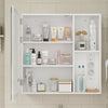 SoBuy BZR239-E-W Armadio specchio bagno con LED (immagine 8/12)