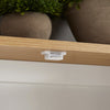 SoBuy Μπάνιο κρεμασμένο κρεμαστό ντουλάπι κουζίνας μπάνιου 2 ράφια τοποθετημένα με τοίχους BZR42-W