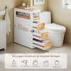 SoBuy Space-saving trolley 65x23x82cm BZR54-II-WN