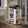 SoBuy Living Room Table Porta Printer Printer White Sofa με τροχούς FBT68-W