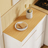 SoBuy FSB111-WN Mobile da Cucina Salvaspazio con 3 Cassetti e Ante Ribaltabili (immagine 4/12)