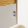 SoBuy FSB111-WN Mobile da Cucina Salvaspazio con 3 Cassetti e Ante Ribaltabili (immagine 12/12)