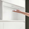 SoBuy FSR224-E-W Scarpiera Salvaspazio Bianca 4 Ante Ribaltabili (immagine 10/12)