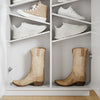 SoBuy FSR229-E-WN Armadio per Scarpe con 5 Ante e 14 Ripiani, Bianco - immagine 11/12