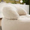 SoBuy FST100-MI Poltrona relax con pouf poggiapiedi (immagine 11/12)