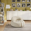 SoBuy FST100-MI Poltrona relax con pouf poggiapiedi (immagine 2/12)