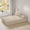 SoBuy FST101-MI Divano Letto 2 Posti in Velluto a Coste, Beige - immagine 12/12