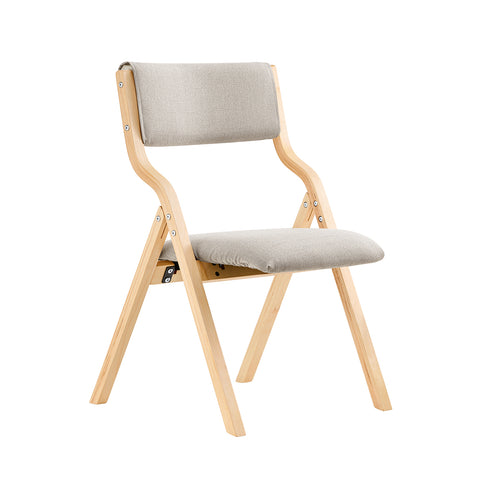 SoBuy Πτυσσόμενη καρέκλα καρέκλα καρέκλα καρέκλα καρέκλα γκρίζα κουζίνα fst40-hg
