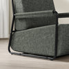 SoBuy FST99-DG Poltrona relax con poggiapiedi indipendente (immagine 4/12)