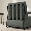 SoBuy FST99-DG Poltrona relax con poggiapiedi indipendente (immagine 6/12)