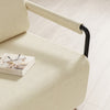 SoBuy FST99-MI Poltrona design moderno in velluto comoda (immagine 4/12)