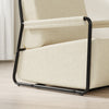 SoBuy FST99-MI Poltrona design moderno in velluto comoda (immagine 5/12)