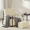 SoBuy FST99-MI Poltrona design moderno in velluto comoda (immagine 2/12)