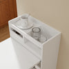SoBuy FWT115-W Isola da cucina bianca con piano ribaltabile (immagine 4/12)