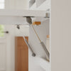 SoBuy FWT115-W Isola da cucina bianca con piano ribaltabile (immagine 8/12)