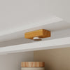 SoBuy FWT115-W Isola da cucina bianca con piano ribaltabile (immagine 11/12)