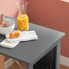 Αντίγραφο από SoBuy Τοίχο τραπέζι πτυσσόμενο τραπέζι μαύρο τραπέζι κουζίνας με blackboard fwt20-sch