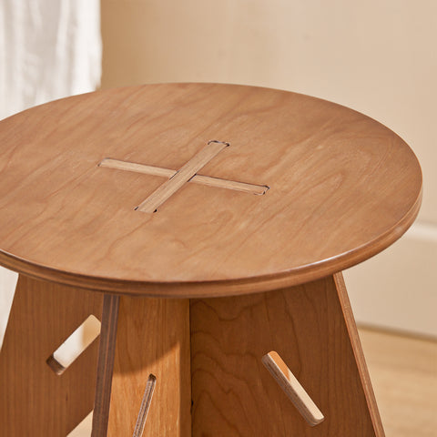 Τραπέζι καθιστικού φ30.5x54.5cm hfbt01-k-br