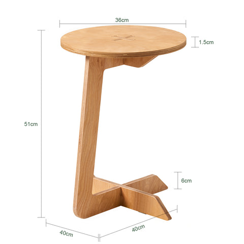Τραπέζι σαλόνι φ36xa51cm hfbt02-n
