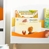 SoBuy Παιδικά Βιβλιοπωλείο Έπιπλα Worelet υπνοδωμάτια υπνοδωμάτια 70x28x64cm kmb63-w