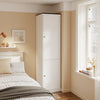 SoBuy KSB03-W Armadio 2 Ante Battenti Salvaspazio (immagine 2/12)